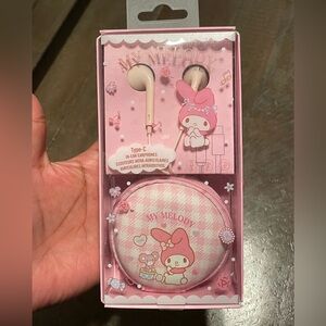 Melody Pink Earbuds with Case